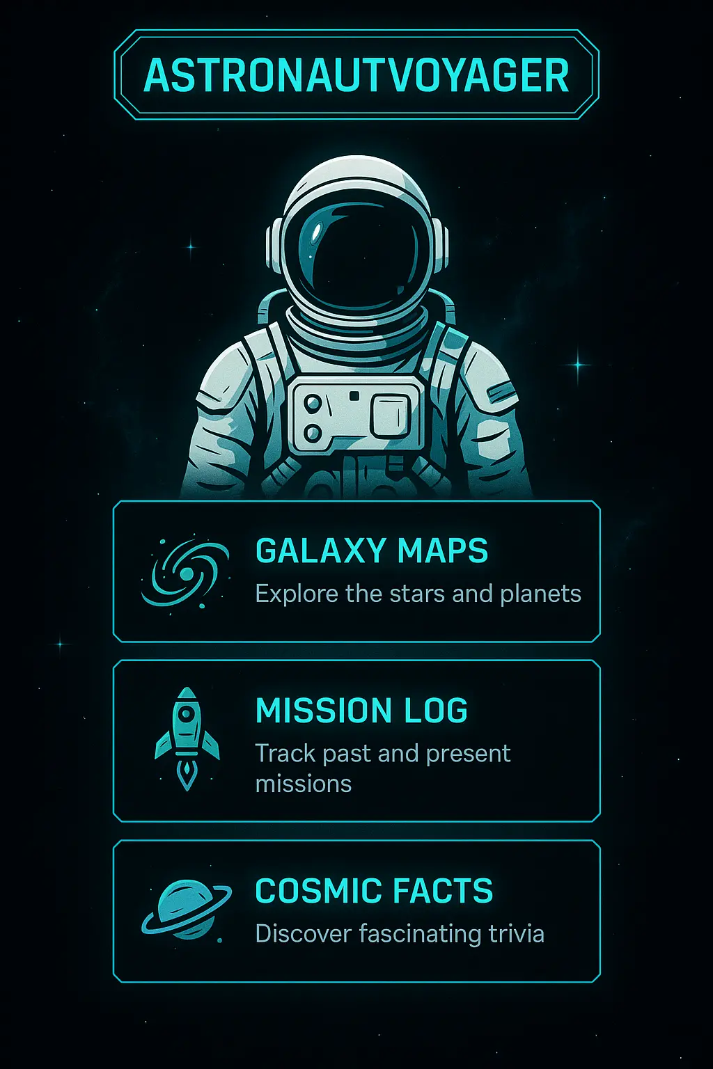 AstronautVoyager App Screenshot