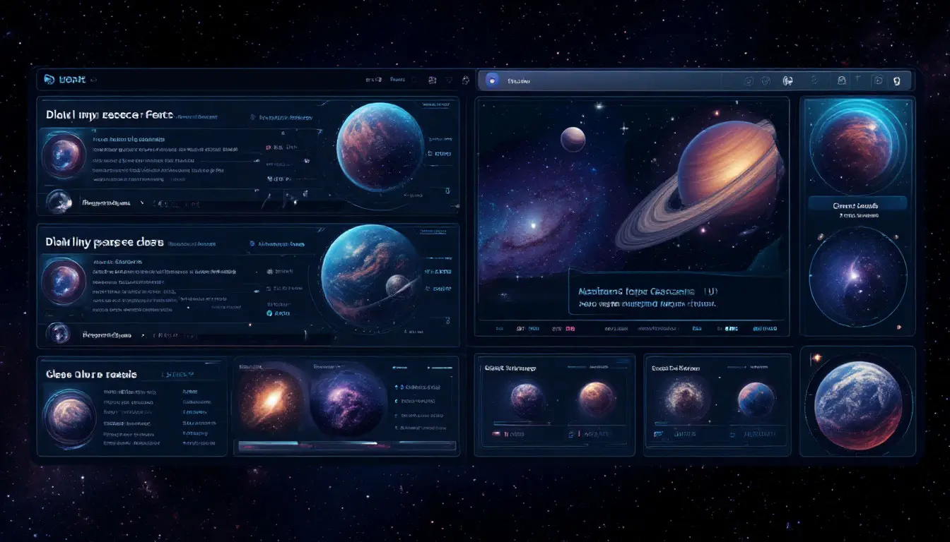 Cosmic Facts Interface